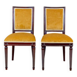 Set of Spanish Louis XVI Style Side Chairs, 1940s