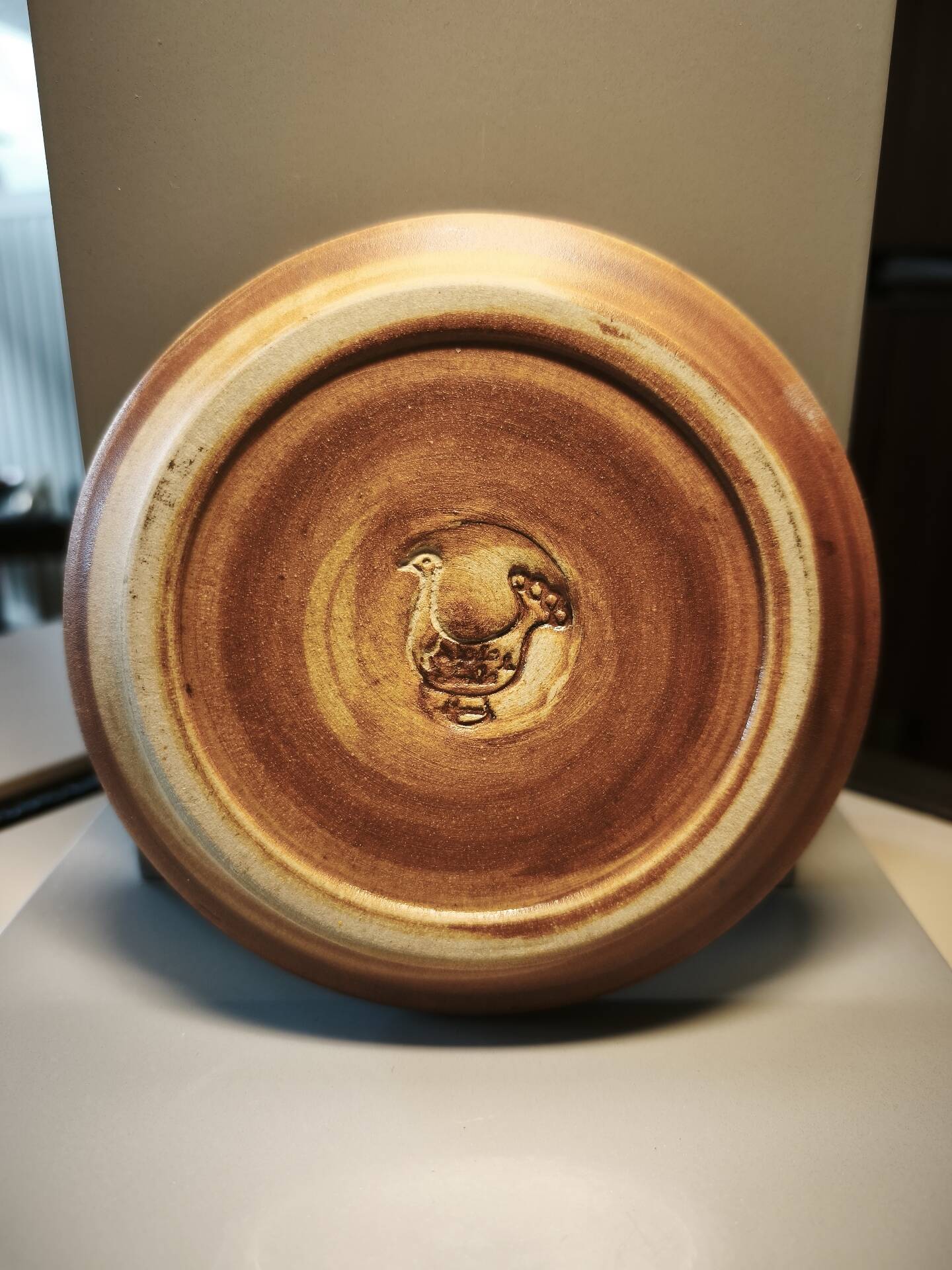 Bowl and saucer Pottery of the Dove Orriule Madeleine Brault