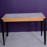 Coffee table, pedestal table dating from the 60s