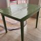 Farmhouse/bistro table and its stool