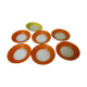 7 assiettes creuses verre Duralex