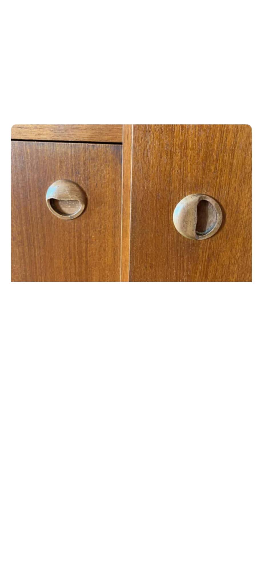 Scandinavian bar cabinet Kofod Larsen LB 1960 teak