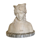 Alabaster bust