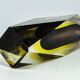 Sommerso vase, mid-century modern, glass, Italy, 1950s