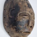 Antique carved wooden tribal mask, early-mid 20th century
