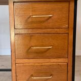 Vintage modernist oak desk