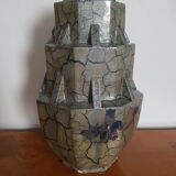 Vase à gradins Art Déco, Ecole de Nancy, Mougin, numéroté