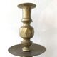 Art deco brass candle holder