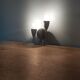 Vintage wall lamp, Italian design, 50s