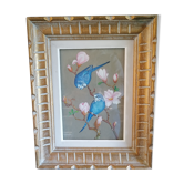 Blue bird painting