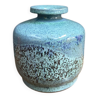 Blue vase by Lawel West Germany