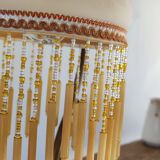 Lamp in glass paste and tassels