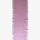 Pink Kilim Rug - 296 x 109 cm