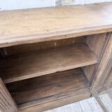 Enfilade display cabinet, solid oak, 1920.
