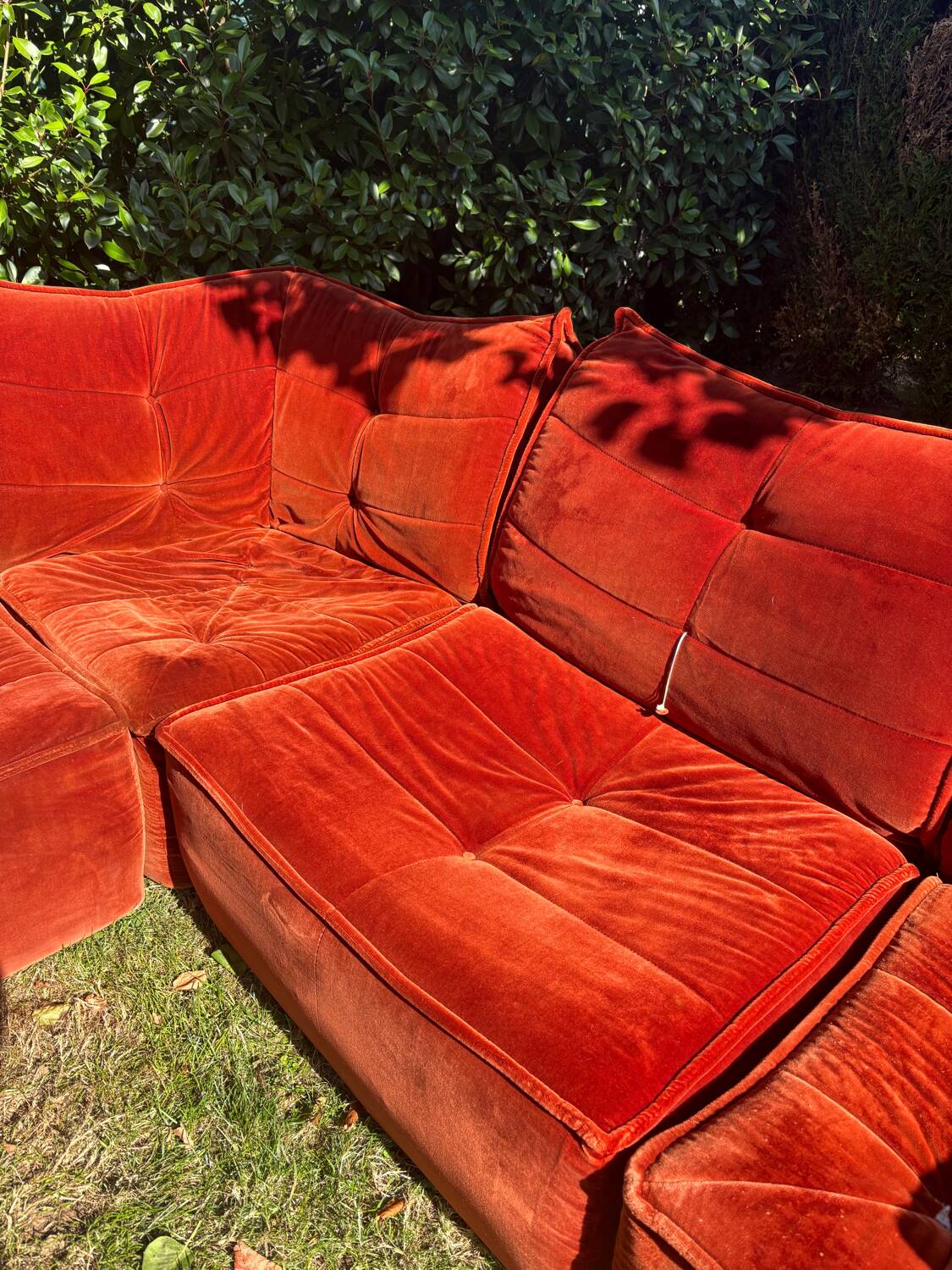 Modular vintage sofa