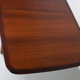 Extendable wooden dining table, manufactured by Lübke, Germany