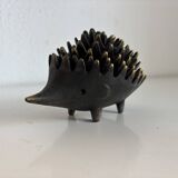 Vintage 1950 hedgehog ashtrays by Walter Bosse for Hertha Baller