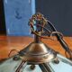 Vintage Tiffany Style Art Deco Pendant Chandelier