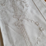 Ancient drapery embroidered with Venice days
