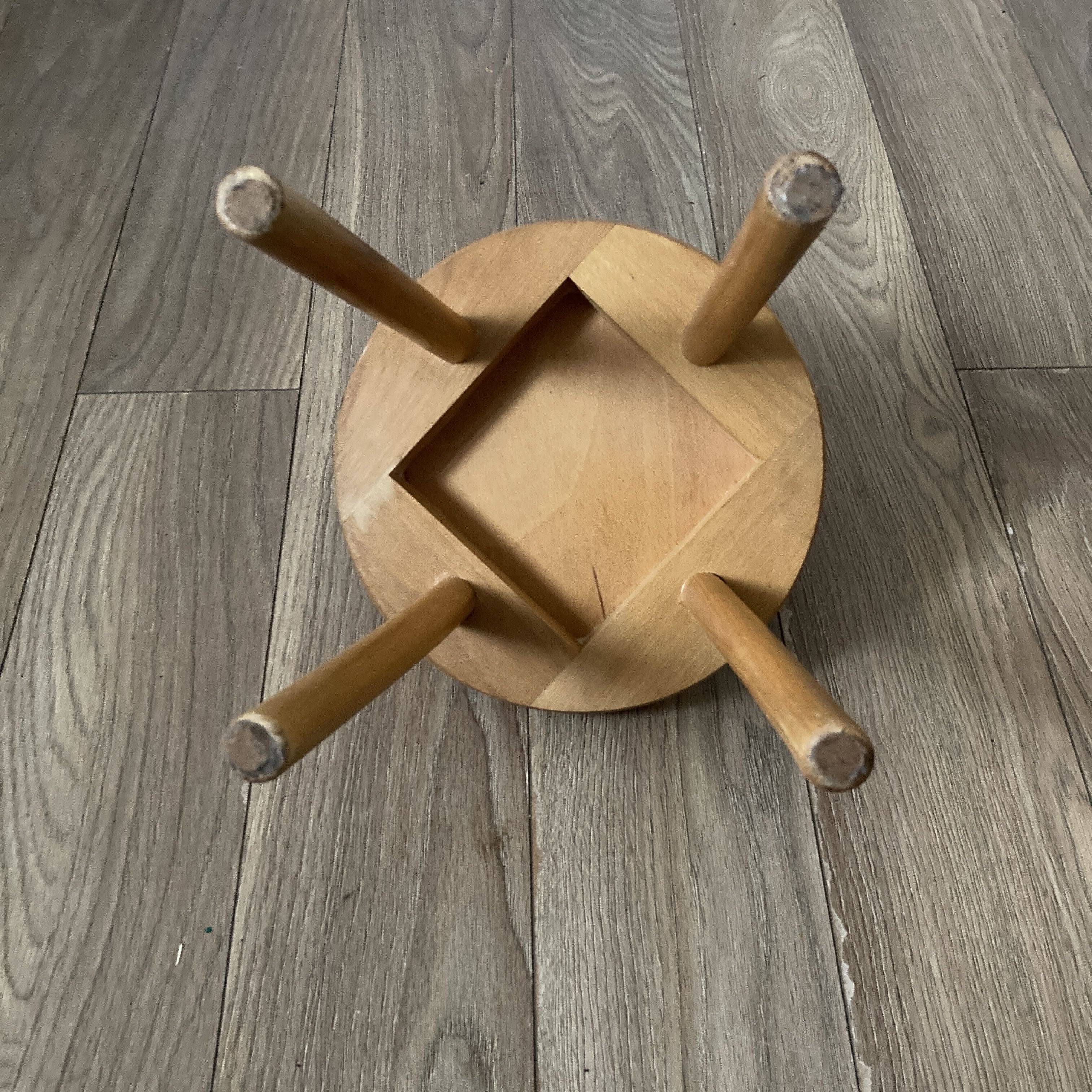 All-wooden children's chair
