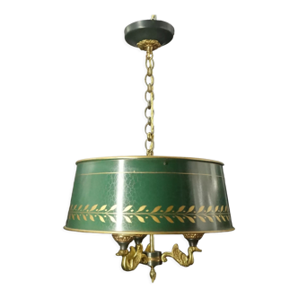 Empire style 3-burner chandelier - Lucien Gau, Paris