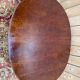 Extendable oval table in Louis XVI style – Mottled mahogany – 19th century
