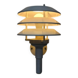 Rare Mid-Century Wall Lamp in the Style of Poul Henningsen, Germany, 1970s