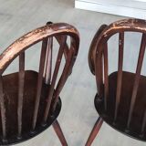 2 Ercol Quaker-style armchairs
