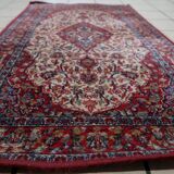 Vintage Indian rug 2.1' x 3.9' (67cm x 120cm), 1970s - 1C1121