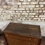 Mahogany Commode From Louis XVI XVIII Eme Century