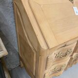 Louis XV secretary in raw wood