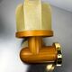 Italian "Cocoon" wall light, resin and pine wood, 1970s