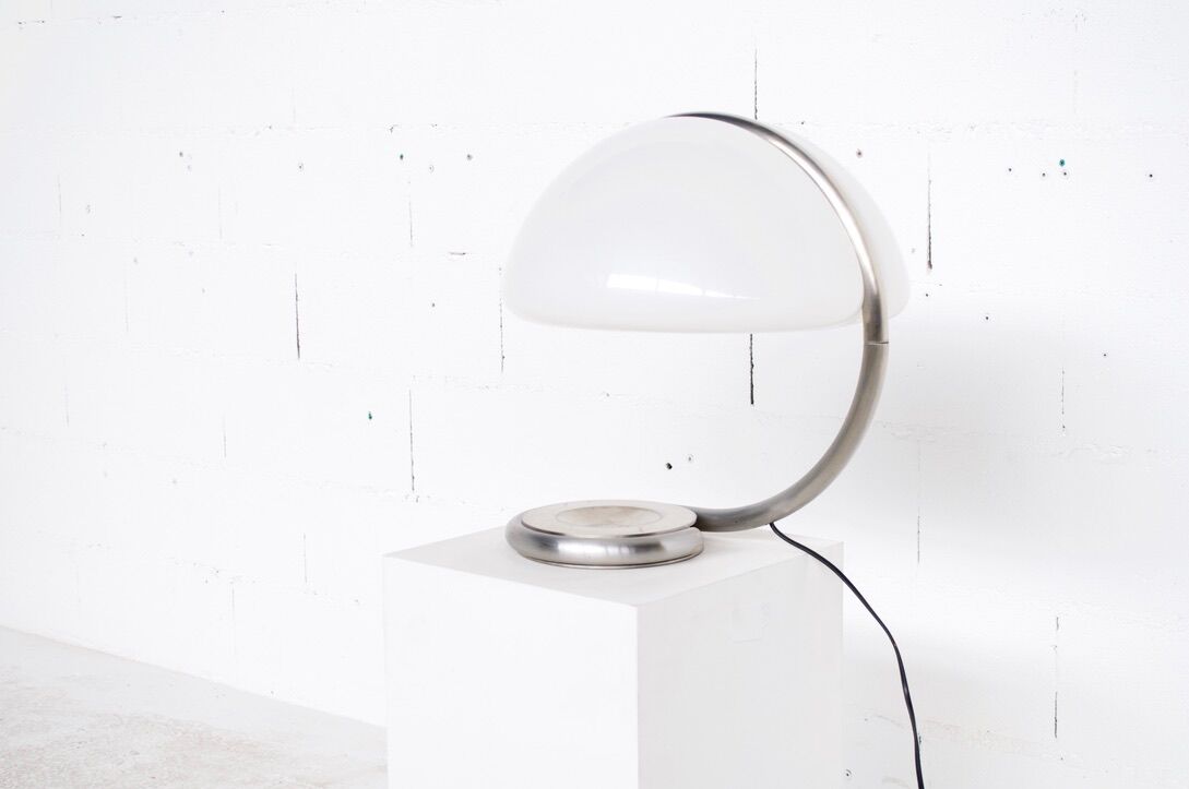 Lamp Serpente edition Martinelli Luce, 70s, by Elio Martinelli