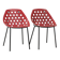 Pair of “Coquillage” chairs by Pierre Guariche for Meurop