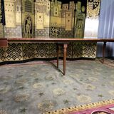 Round dining table Louis XVI style + 4 extensions
