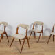 Chaise modèle Sonja  par Johannes Andersen pour Vamo Sonderborg, 1960s, Set de 4
