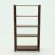 Mid-Century Bamboo and Teak Bookcase Room Divider 1970s