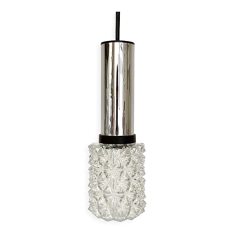 Vintage 70s tube pendant light