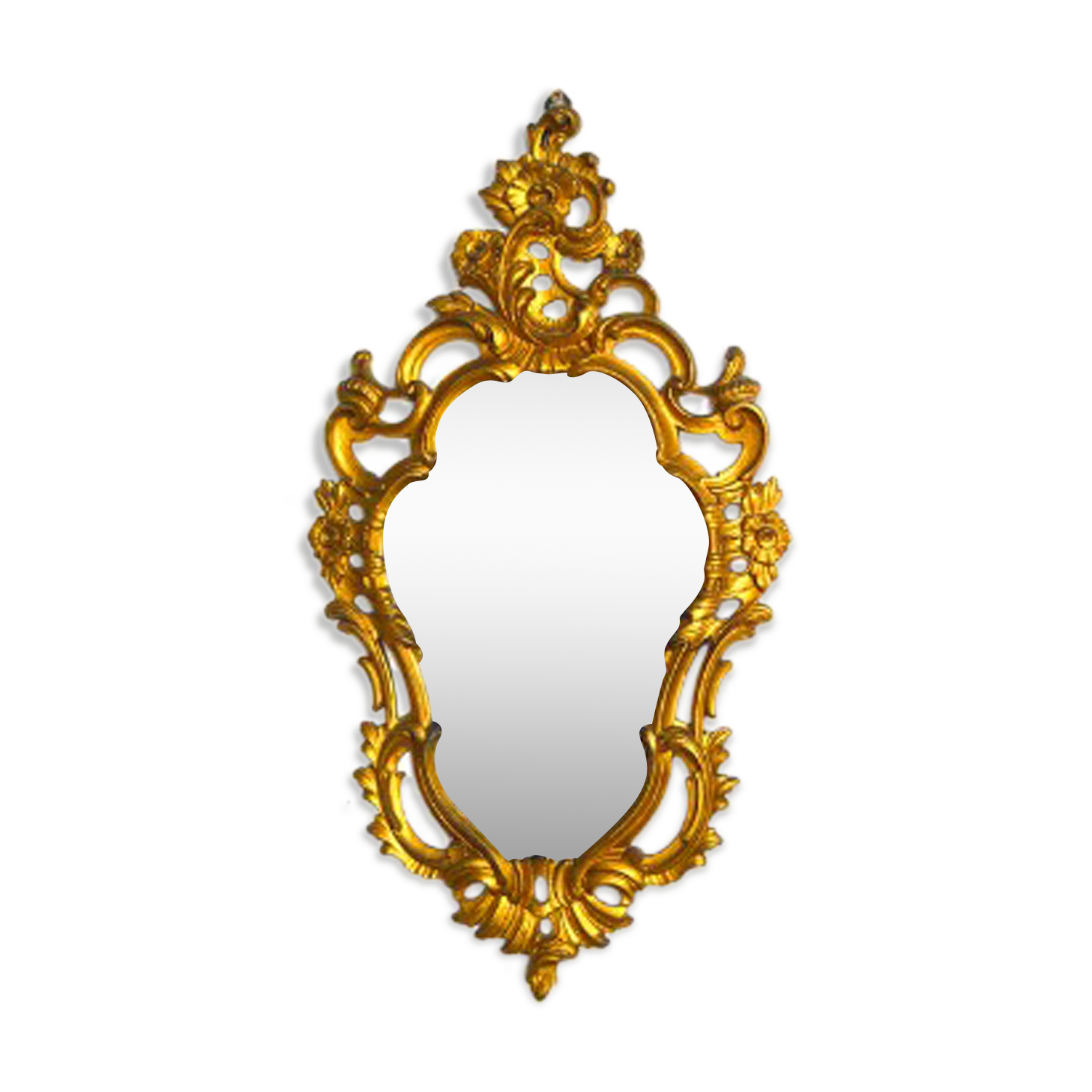 Miroir doré vintage