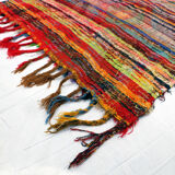 Rug in knots runner corridor Boucharouit - 90x230cm