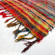 Rug in knots runner corridor Boucharouit - 90x230cm