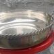 MARIA PERGAY pompom centrepiece 1970s chic design silver-plated