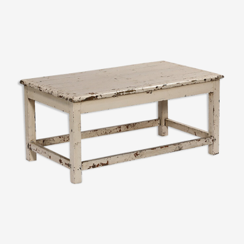 Table basse bois vieux teck