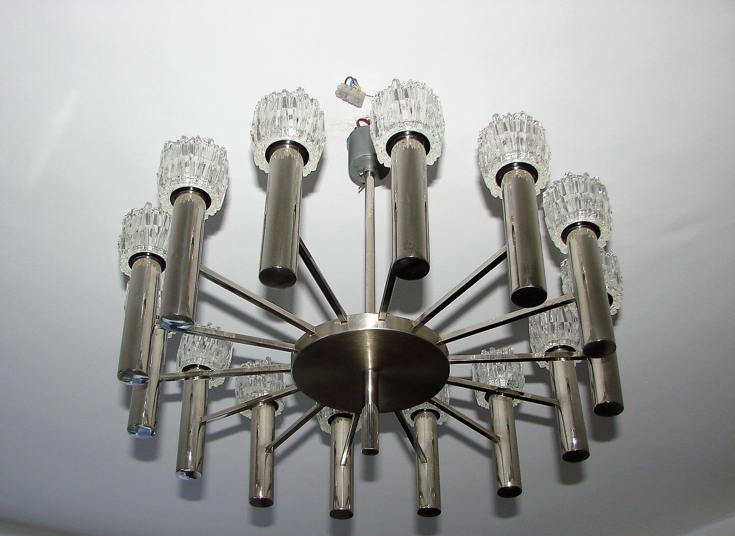 Conception de lustre Scolari, années 70
