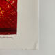 Lithographie (EA) signée Michel Henry - Bouquet Rouge 2005