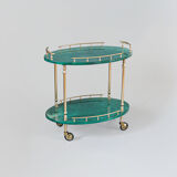 Bar cart by Aldo Tura, Italy, 1970s.