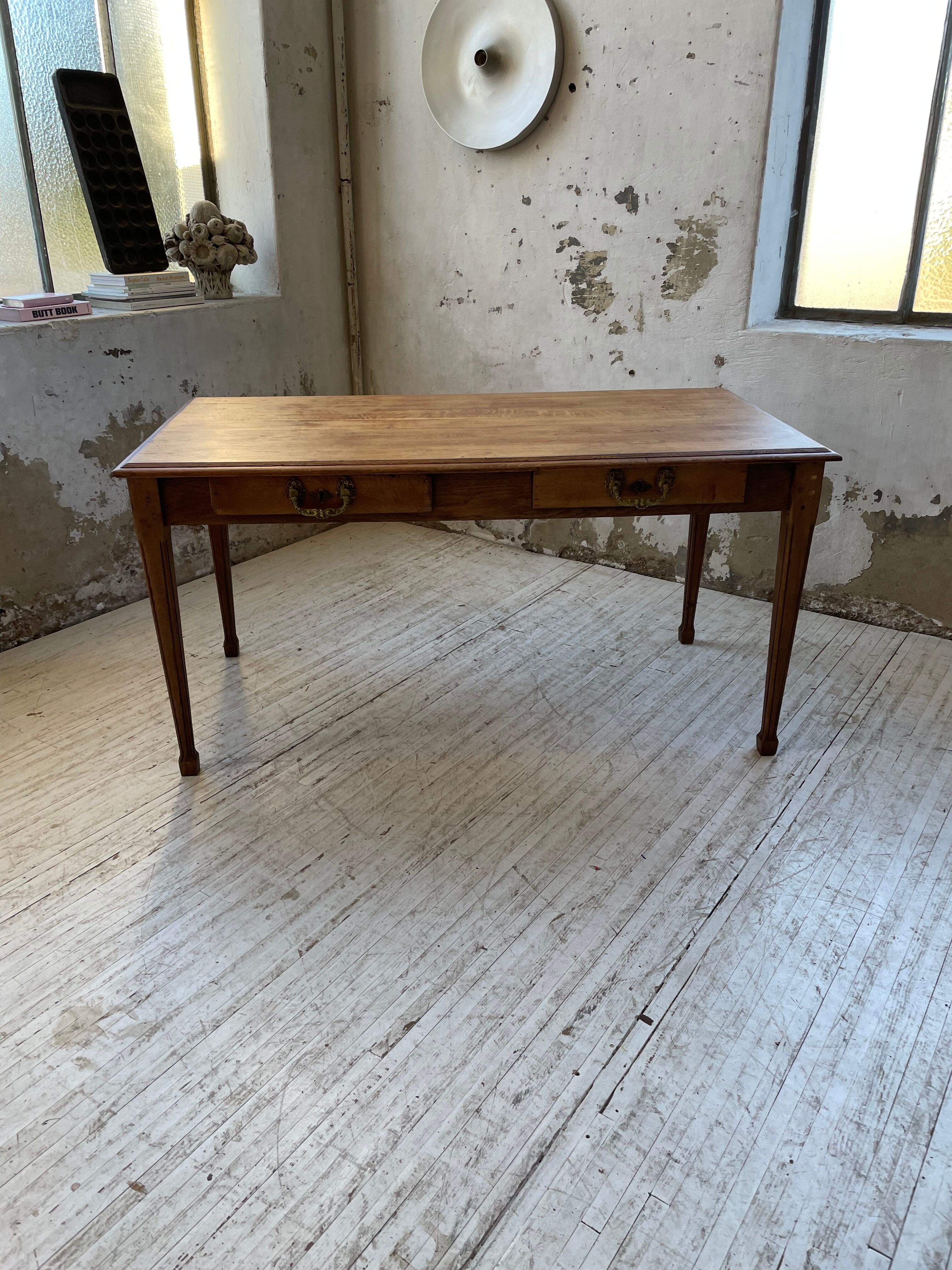 Oak desk 1900