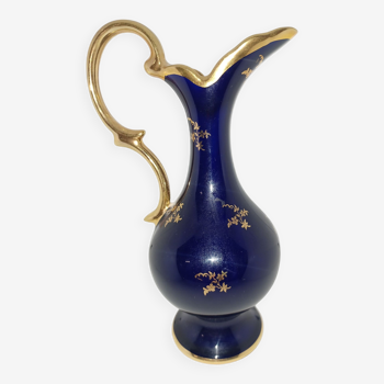 Vase cobalt de Limoges