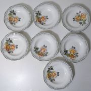Digoin sarreguemines 7 assiettes creuses odile