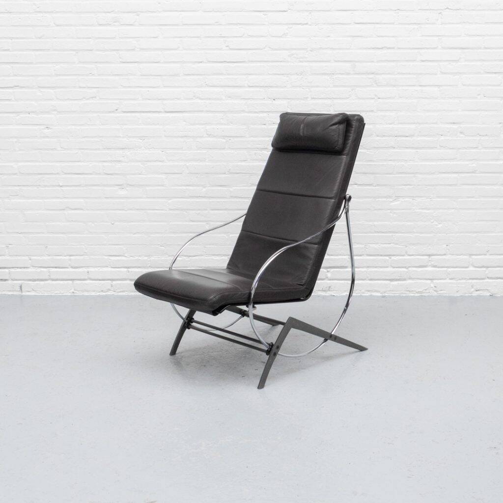 Zanotta Smirne chaise longue Gianfranco Gualtirotti